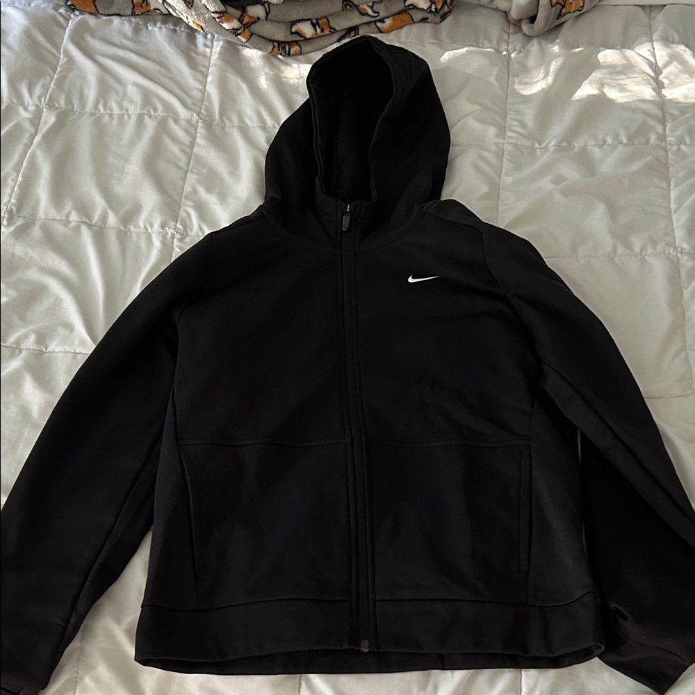 Nike Black Full-Zip Hoodie